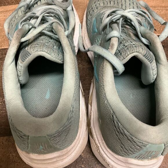Mizuno Women’s Size 7.5 Wave Inspire 17 Waveknit Running Shoe Dusty Turquoise - Picture 9 of 9